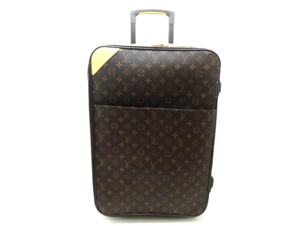 LOUIS VUITTON Pegase Carry on Suitcase Travel Bag Monogram